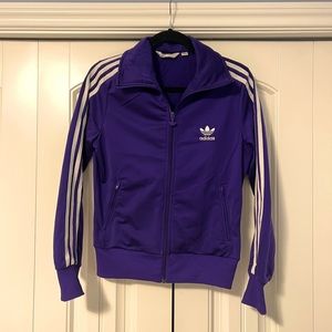 Adidas Track Jacket Royal Purple